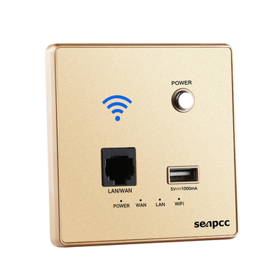 智能家居新場景 86型AP墻壁WiFi插座面板，重構酒店網絡覆蓋